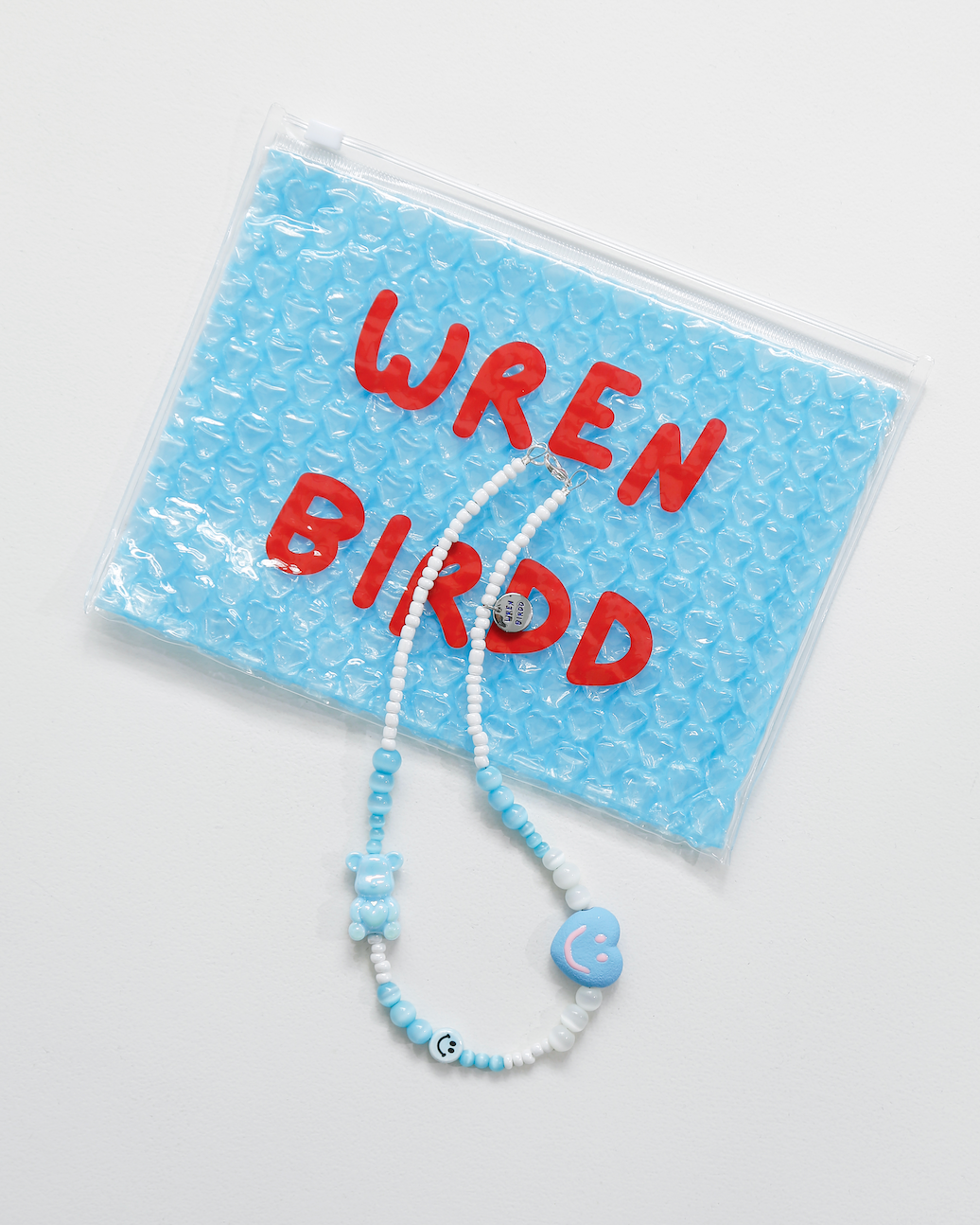 Blue Bear Necklace