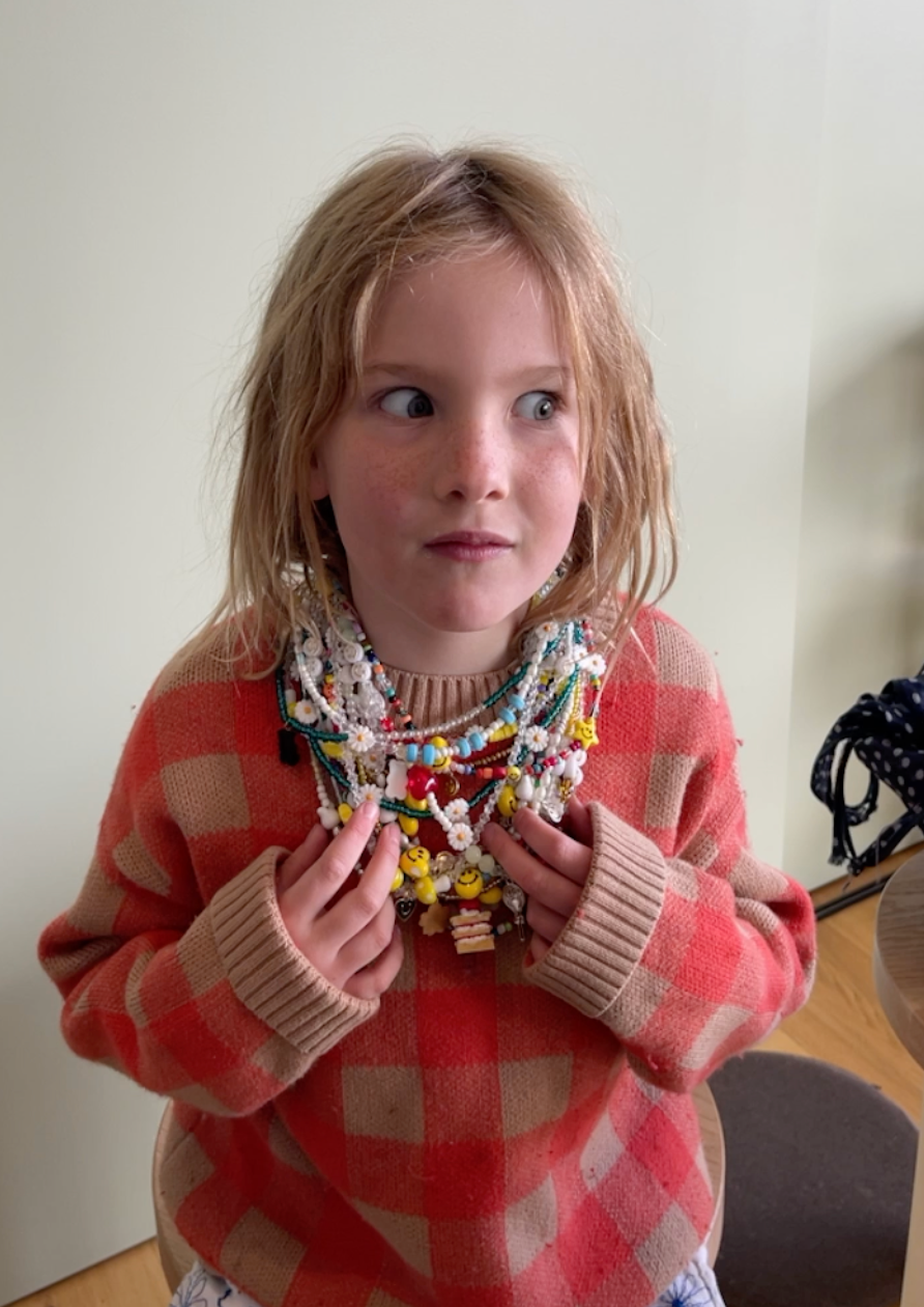 Happy Lilac Gummy Necklace